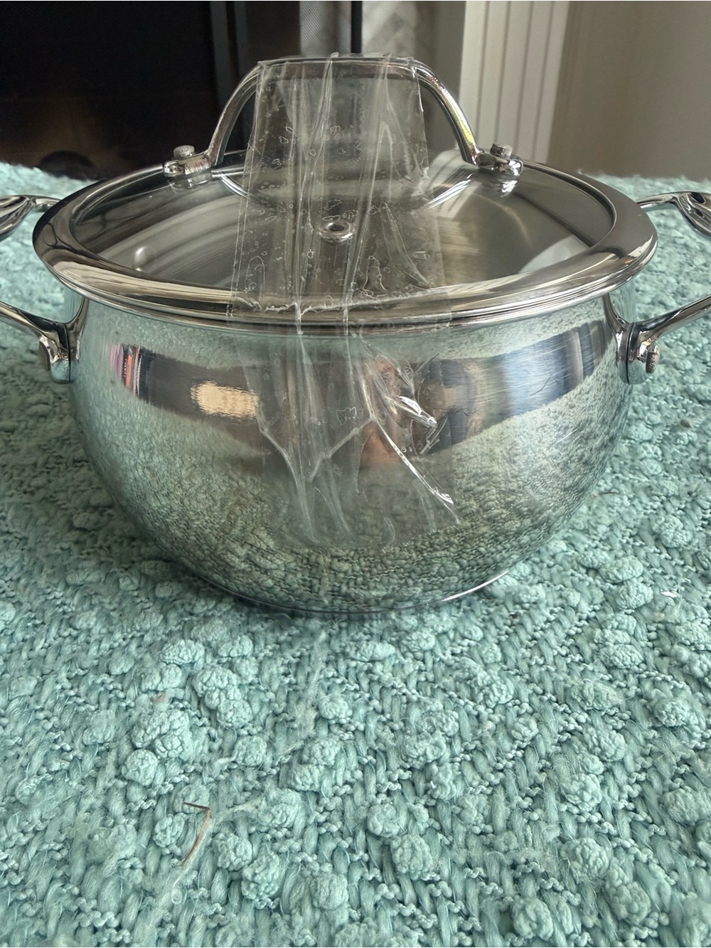 David Burke 3 qtStainless Steel Covered Casserole Pot - Silver